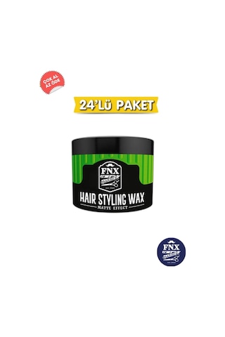 Fnx Matte Effect Doğal Mat Görünüm Wax 24 x 150 ML