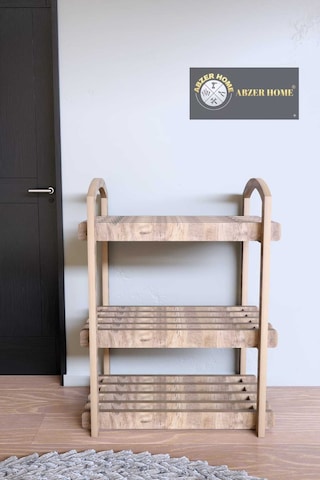 Abzer Home Ayakkabılık Kahverengi Atlantik Çam