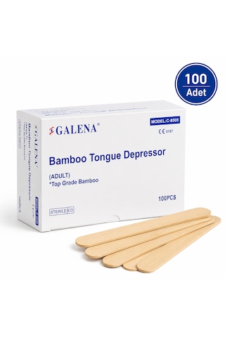 Steril Abeslang-dil Basacağı Galena 100'lü Paket