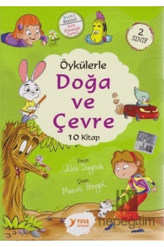 2. Sınıflar İçin Öykülerle Doğa Ve Çevre 10 Kitap Takım