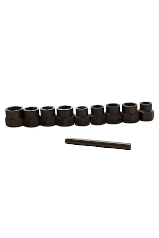 9 Pcs Yıpranmış Civata Ve Somun Sökme Lokma Seti