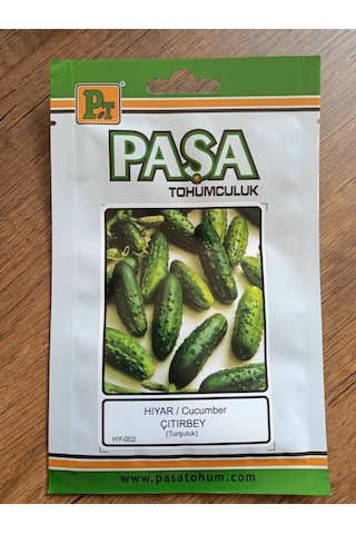Paşa Tohumculuk Hıyar Turşuluk Tohum Çıtırbey Kornişon 5gr