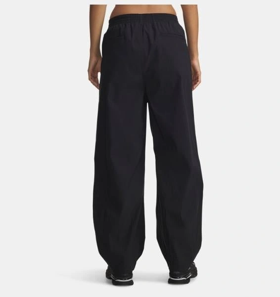 Under Armour Ua Unstoppable Wvn Pleat Pt Kadın Eşofman Altı-30901 Siyah