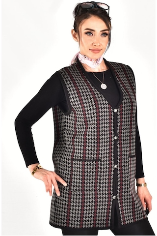 Onno Style Woman Klasik Yelek Siyah