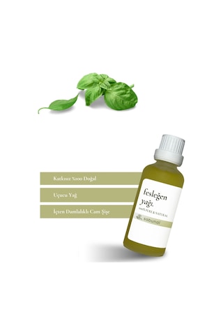 Sabunal Fesleğen Yağı 50 ML - Cilt Bakım Yağı