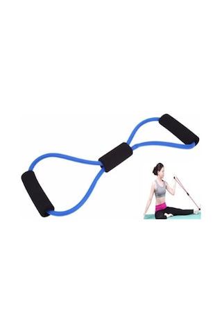 Pilates Direnç Lastiği Jimnastik Spor Lastik Egzersiz Evde Spor