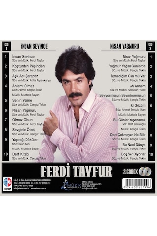 Ferdi Tayfur- İnsan Sevince & Nisan Yağmuru 2cd Set