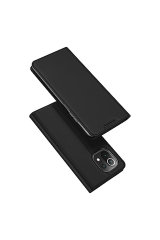 Dux Ducis Xiaomi Mi 11 Lite Kilif Kapakli Flip Cover Kilif Skinp 120380799 - Renk / Lacivert