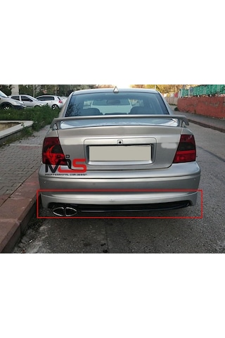 Opel Vectra B Makyajlı Kasa Arka Tampon Eki Fiberglass Boyasız