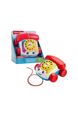 Fisher-Price Eğitici Geveze Telefon Sürüklenebilir Klasik Telefon FGW66