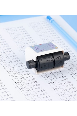 Matematik İşlem Rulosu Boşluk Doldurmalı Set Çok Renkli