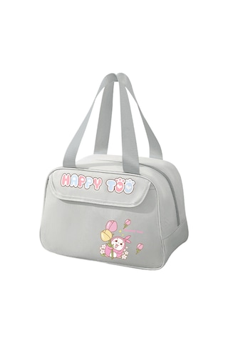 Jian Fan Karikatürlü Eğlenceli Is Koruma Çantası Yemek Kutusu-mavi Mavi