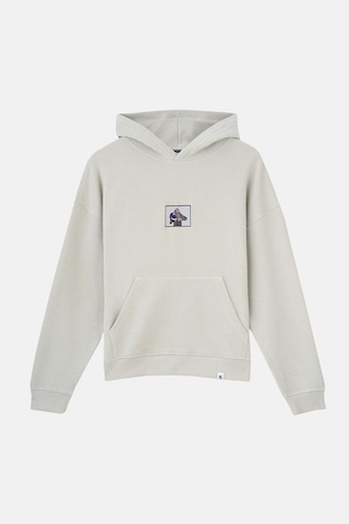 Socrates Dergi Sir. 44 Supersoft Cepli Hoodie - Açık Gri Gri