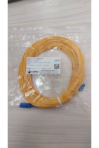 Fiber Optik Patch Card Kablo Lc-sc Single Mode 9/25 Simple X 30m