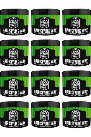 Fnx Matte Effect Doğal Mat Görünüm Wax 12 x 150 ML