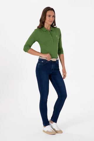 U.S. Polo Assn. Kadın Koyu Mavi Toohpick Fit Jean Pantolon 50307785-DN0023