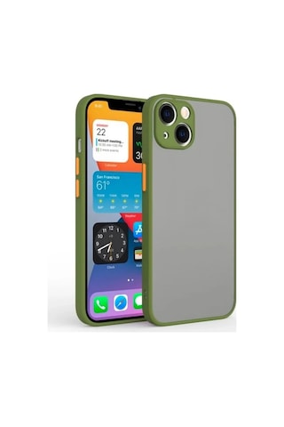 Apple iPhone Uyumlu 13 6.1inç Kamera Korumalı Premium Silikon - Kılıf- 5775 Lila