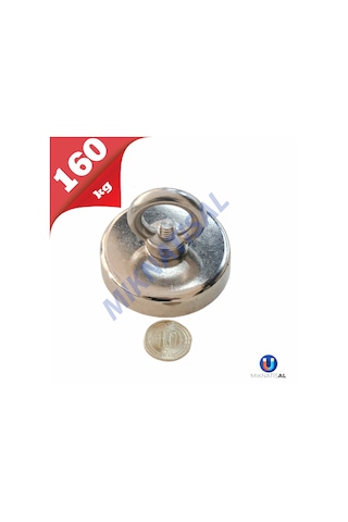 75Mm Neodyum Pot Magnet Fishing Çok Güçlü Kurtarma Mıknatısı