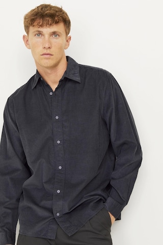 Jack & Jones Jack&jones Jprccregent Corduroy Shırt L/s Siyah