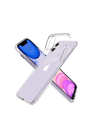 Logis Apple Uyumlu iPhone 11 Kamera Korumalı Şeffaf Silikon Kılıf