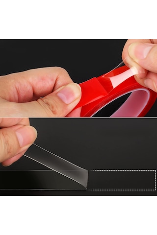 Sgs Çift Taraflı Akrilik Silikonize Bant 50mm 5mt