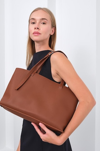 Shule Bags Joli Everyday Omuz Çantası Taba Taba