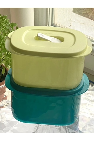 Tupperware Yeni Dalga Kapağı 800 Ml 443069957 Zümrüt