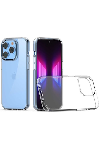 Apple Uyumlu iPhone 14 Pro Tchs Coss Kılıf-renksiz Renksiz