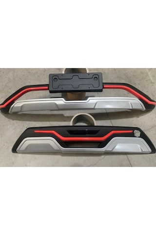Chery Omoda 5 Ön Arka Koruma Kırmızı 2022+ Sonrası Uyumlu