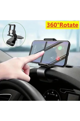 Liangmei Araç Telefonu Tutucu Evrensel Pano Standı Kolay