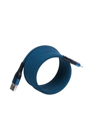 Bmuc-02 Mavi Manyetik Usb-a-c Kablo 1.5 M, Süper Hızlı Şarj