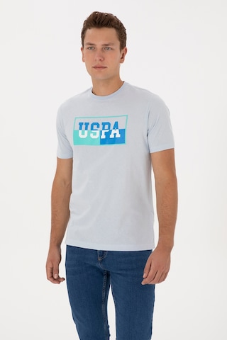 U.S. Polo Assn. U.s. Polo Assn. Erkek Açık Mavi Tişört 50324859-vr003 Acık Mavı