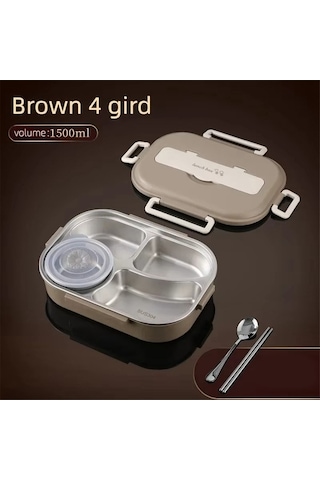 Yalıtımlı Taşınabilir Öğle Kutusu - Mikrodalga Isıtma, Krem Beyaz, Ulzyvf Krem - Beyaz