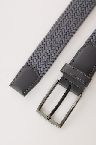 AC&Co / Altınyıldız Classics Erkek Grı Casual Suni Deri Kemer Gri