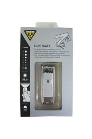 Topeak Lumitool 7 Bisiklet Alyan Anahtar Takımı Gümüş Siyah - Yeşil