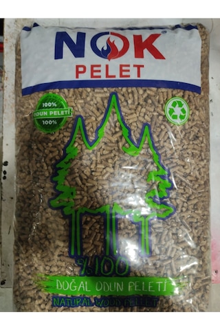 Nok Çam Peleti %100 Çam Pelet Yakıtı 15Kg