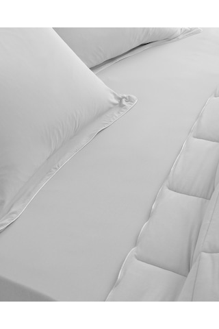 Madame Coco İlus Bambu Çift Kişilik Comforter Set - Gri 8684427064252 Gri