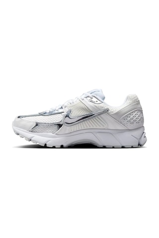 Nike Bowerman Zoom Vomero 5 Metallic Silver Leather Sneaker Hakiki Deri Kadın Günlük Spor Ayakkabı Beyaz Gümüş Gümüş - Beyaz