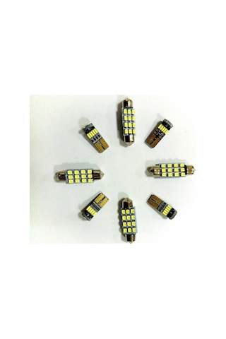 Fardoktoru Ford Fiesta Led Iç Aydinlatma Ampul Seti Beyaz