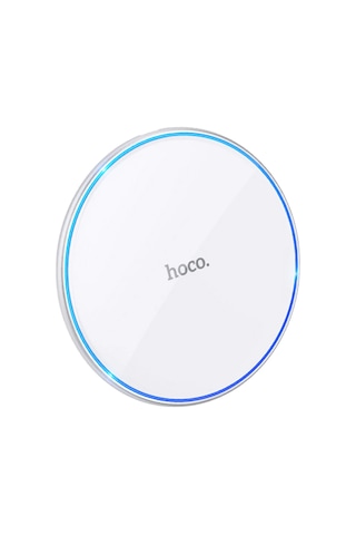 Hoco. Cw6 Pro Easy 15w 1m Kablosuz Magsafe Şarj Cihazı - Beyaz