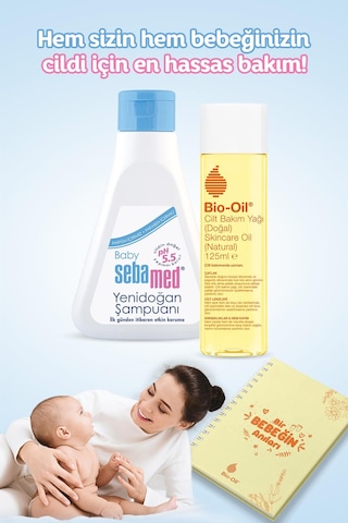 Bio-Oil Natural ile Bebeğin ve Senin için Hassas Bakım Seti