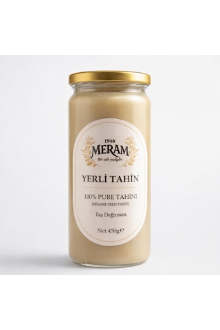 Meram Helva 1946 Yerli Taş Değirmen Tahin 450 G