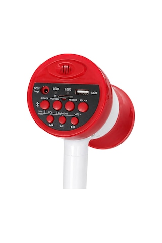 Magicvoice 619u 50 Watt Şarj Edilebilir El Megafonu Bluetooth Ve Ses Kayıt Destekli Megafon