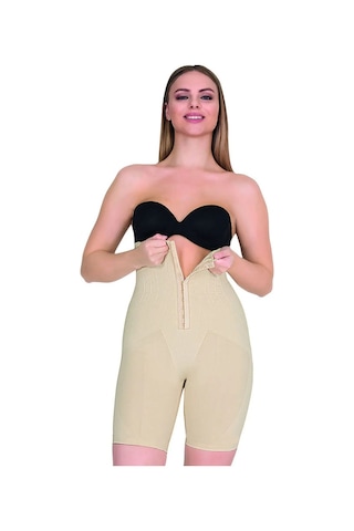 Pastimore Agraflı Paçalı Korse Ten