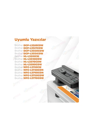 Brother Hl-l3230cdw Uyumlu Toner Takımı / Tn277 /hl-l3230cdw