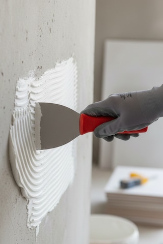 Hkteknik 120 Mm Plastik Saplı Spatula Temizlik Boya Sıva Kazıma Ispatulası 12 Cm