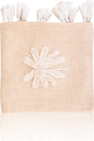 The Mia Papatya Desenli Örtü Somon 130 X 170 Cm Somon