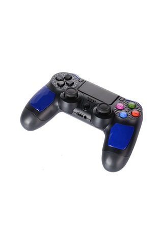 Kablosuz Bluetooth Elmas Doku Şok Dokunmatik Plaka Oyun Kolu Denetleyicisi Sony Ps4 İçin Akıllı Göstergesi İle Mavi