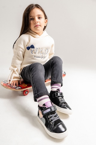 Mnpc Kız Çocuk Siyah Hakiki Deri Suya Dayanıklı Anatomik Günlük Bot 25k3b110442 Siyah