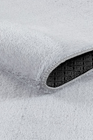 Tropikal Home Lüx Post Peluş Kesme Halı Yolluk Kaymaz Taban Yıkanabilir Pofuduk Gri Gri 1